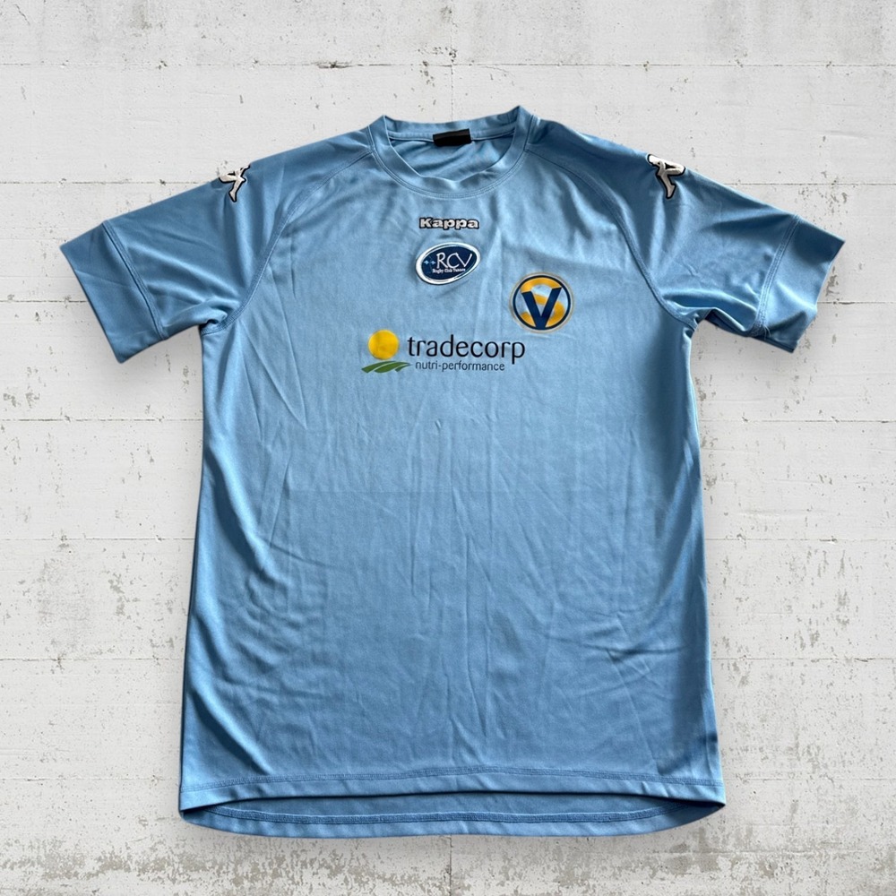 Kappa Rugby Club Vannes Blue Jersey Shirt Sz 3XL France